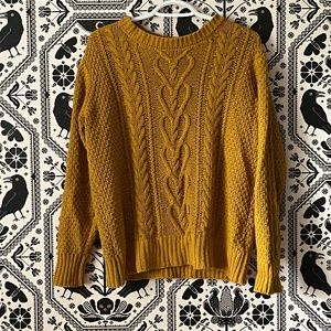 Cosy Mustard Yellow Sweater